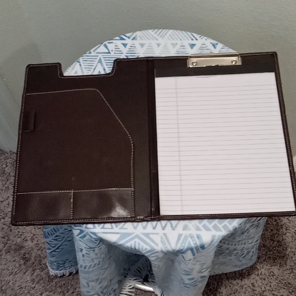 Brown Faux Leather Binder - Picture 5 of 8